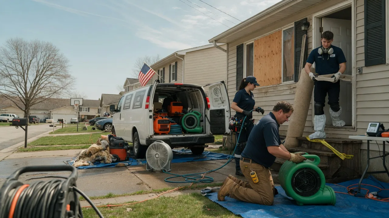 Water Damage Restoration in Caroline, WI near me